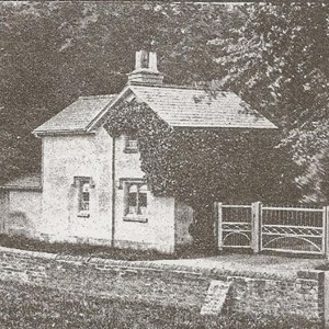 Gatehouse Bleasby Hall c 1880