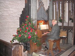 The Late Reg Priestley, organist