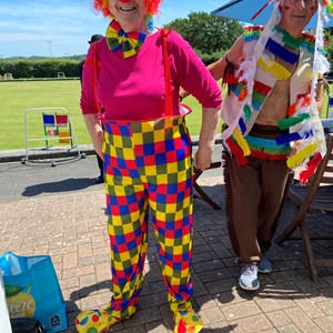 Voted best dressed: Sue Jolley