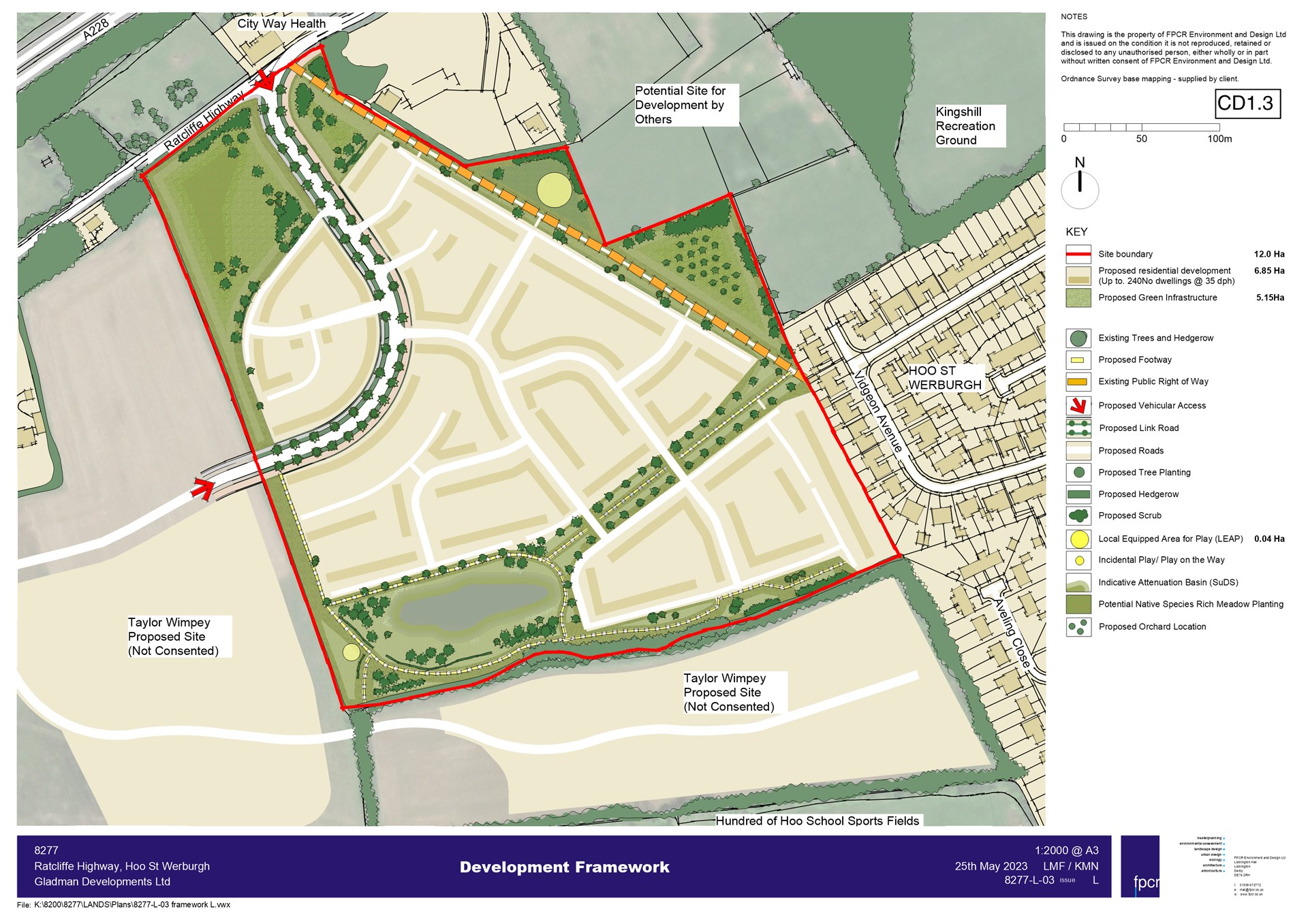 The Independent Group on Medway Council Land off Ratcliffe Hwy
