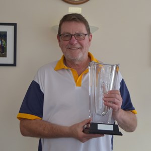 Men's singles champion