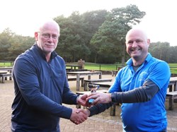 Yes it's Nick again, this time collecting the Clothier Cup