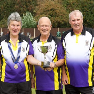 2 Wood pairs winners - Rick Sippitts/Tony Wilkes