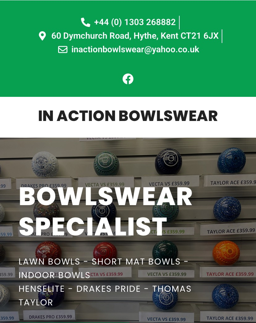 Ash Bowling Club Sponsors