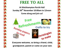 Welshampton & Lyneal Parish Hall Coffee Mornings