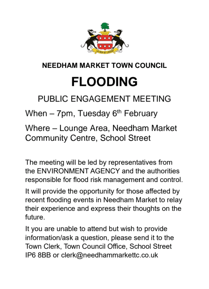 Needham Market Town Council FLOODING INFORMATION
