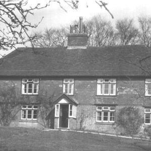 Page Farm House before war damage in 1944/5 Flying bomb landed behind Normandy