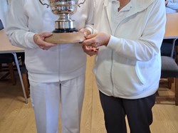 Sylvia Blackmore & Linda Coles: Blay Cup runners up