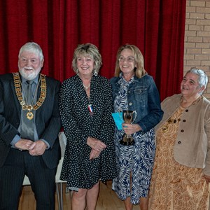 Ladies Senior Singles Winner