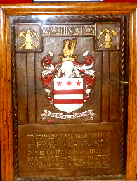 HMS Sarabande plaque