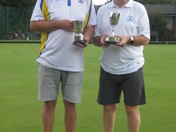 Men's Singles Runner-up & winner