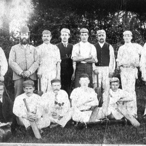 Clipston Cricket Team 1900  Alexander Pegram far right