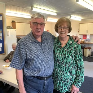 Select Pairs Winners: George Emmins and Joan Robson