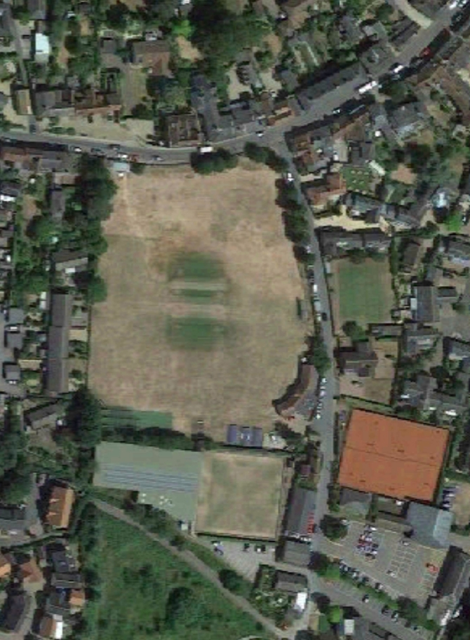2019 Sudbury Bowls Club. Photograph courtesy of Google Earth. 2019 Sudbury Bowls Club. Photograph courtesy of Google Earth.