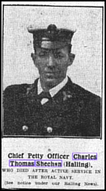 Press cutting re CPO Sheehan