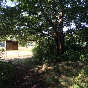 Entrance to Heyford Meadow