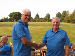 Philip the runner up, on countback, only one point off the win