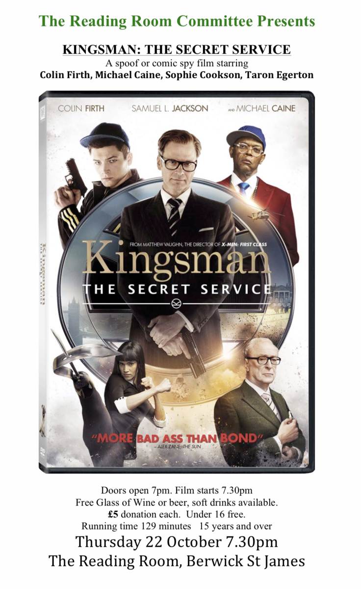 Berwick St James Parish Kingsman - The Secret Service