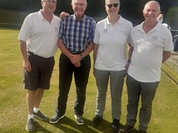 Richard, Liz & Kevin with Charlie after finishing 2nd in Ketton Gala.