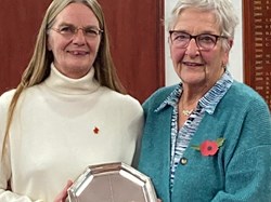 Jane Ward, winner of the Plate