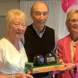 Australian Pairs Winners - Pauline Douglass, Frank Guiheen