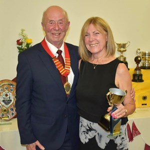 Ladies H'Cap Winner - Gill Hooper