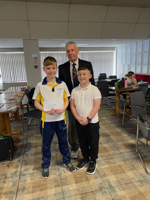 Under 12’s Singles runner-up I Kellett - Lakenheath