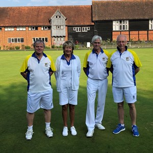 George Gibson Pairs Finalists - Kevin & Sue and Brian & Kevin