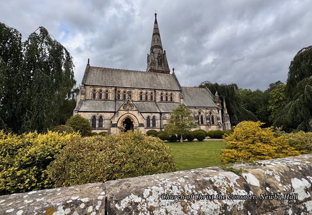 Newby Hall Church-built from unpaid ransom money with a colourful and vibrant interior- well worth a visit Newby Hall Church-built from unpaid ransom money with a colourful and vibrant interior- well worth a visit