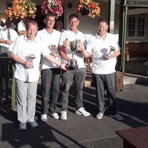 Andy Chadwick, Nigel Brown, Steve Smith & John Peacham - Open Fours Winners 2016