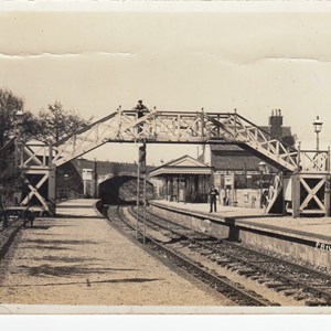 Privett Railway Station c1910