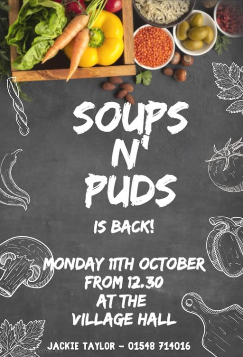 South Milton Village Hall Soups & Puds