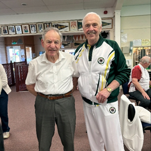 2025 Drawn Pairs Runners up - Nick Stovell & Colin Clarke.
