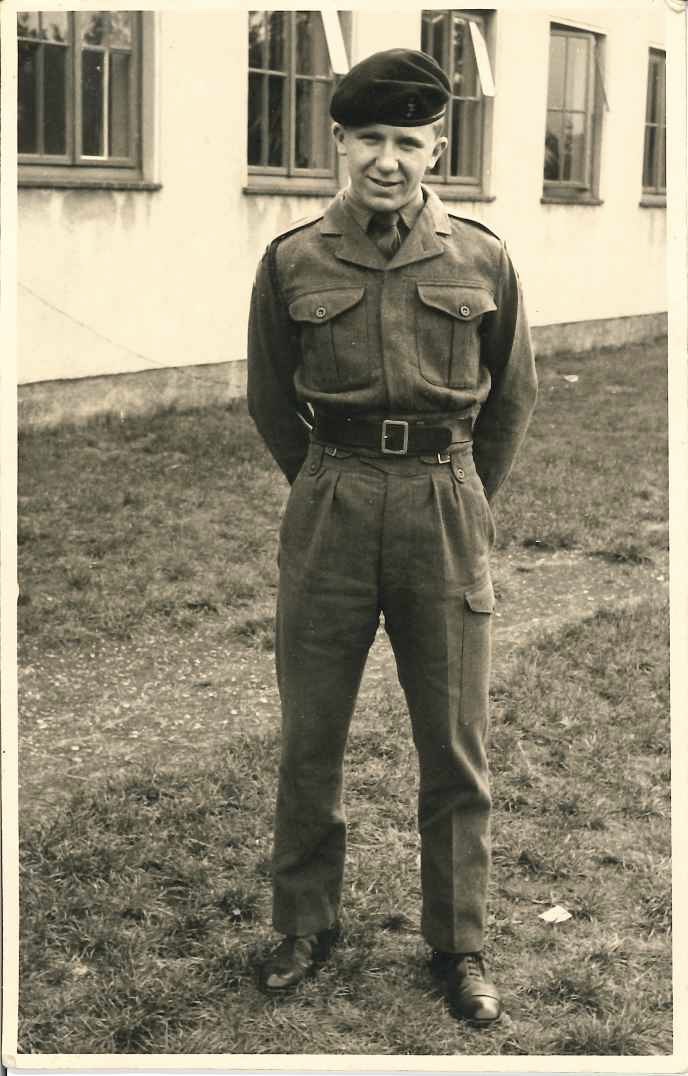 Geoff when stationed at RAF Laarbruch.