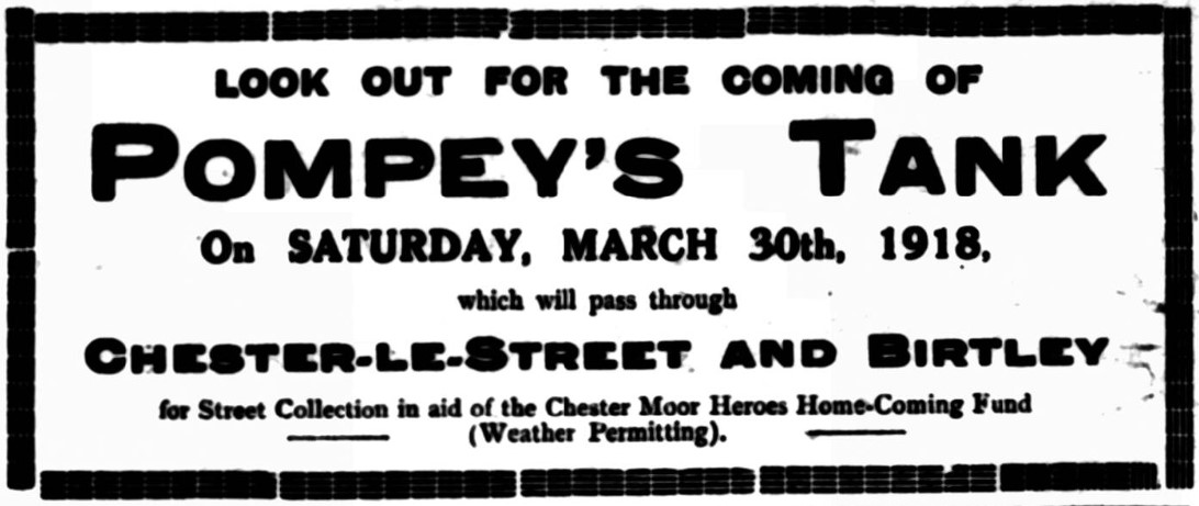 Chester le Street Chronicle 22 March 1918