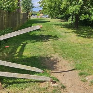 Sturton and District Shed Club Parish Council Fence Repair
