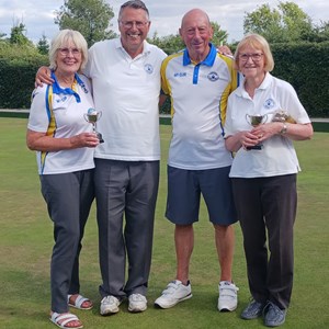 2-Wood Pairs Runners-up & Winners