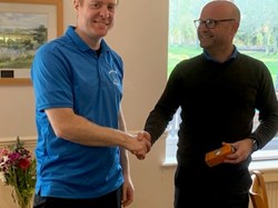 Richard wins nearest the pin but didn't make the birdie putt