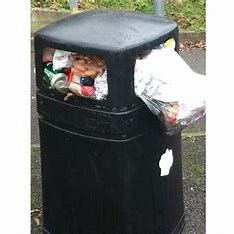 Overflowing Bin