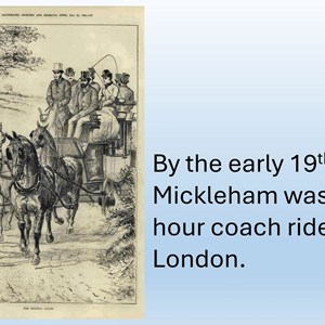 Mickleham & Westhumble Local History Group A24 & Old London Road