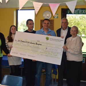 £1,000 for the hospice this year