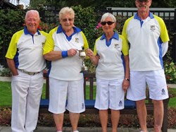 Congratulations to the winners of the Chesham BC Fours - Mike, Pauline, Ann and Charlie.