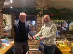 Nick won nearest the pin as no one could beat his 26 footer