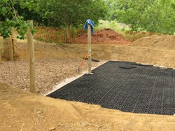 Installation of well-being area.