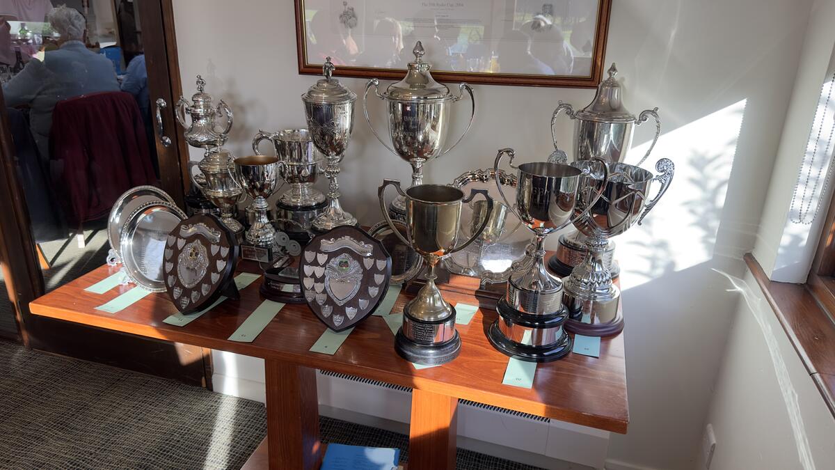 Trophies available for Winners & Runners-up