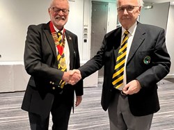 Colden Common Bowls Club Our new President