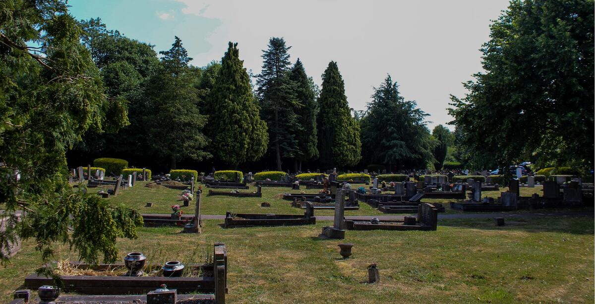 View of Cemetery