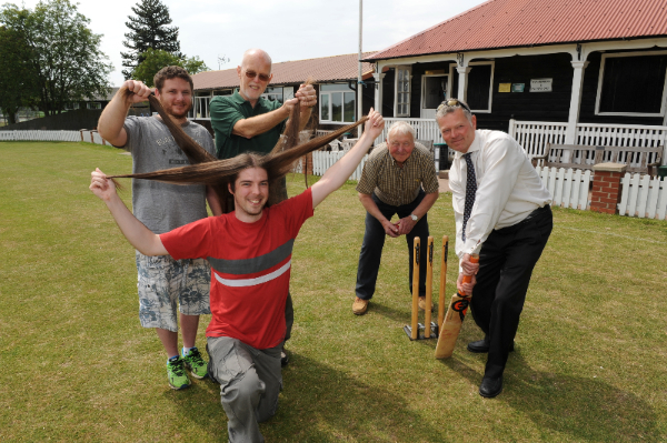 Beaumond House Cricket Day 2015 promotional pic courtesy The Newark Advertiser