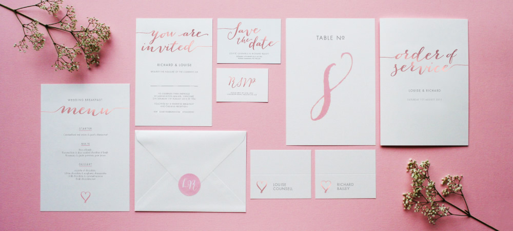 Wedding Stationery, The Foil Invite Company Wedding Stationery, The Foil Invite Company