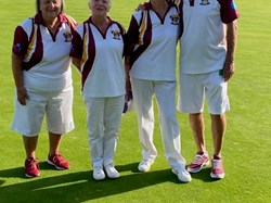 Sue Reid & Sandra Gough/Jean Buckett & John Townley: 2 Wood Pairs Finalists